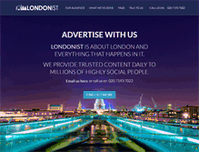 Tablet Screenshot of londonistltd.com